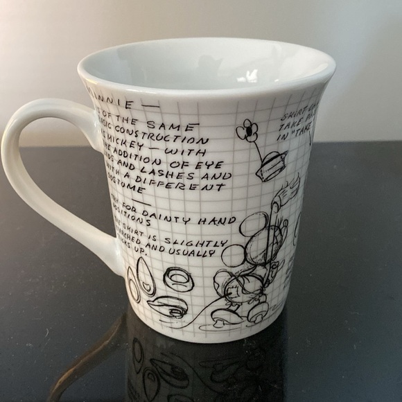 Disney Minnie Mouse Sketch Book Ceramic Mug - Picture 3 of 6